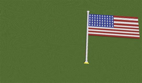 American Flag Minecraft Map