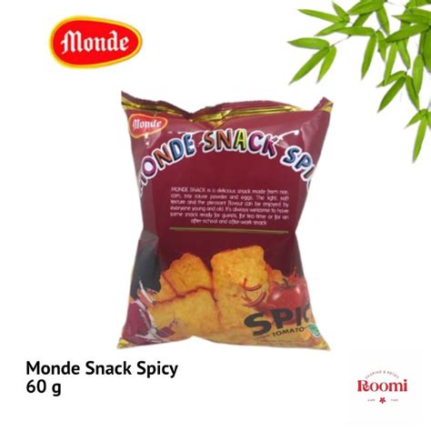 Jual Monde Snack Spicy 60g Shopee Indonesia