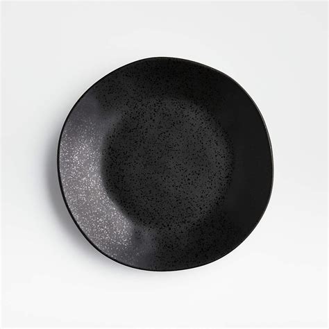 Marin Matte Black Salad Plate Reviews Crate And Barrel