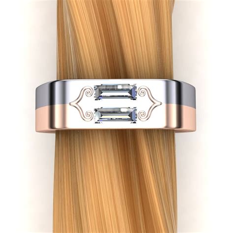 Same Sex Engagement Ring Equality Design With Diamonds In Etsy