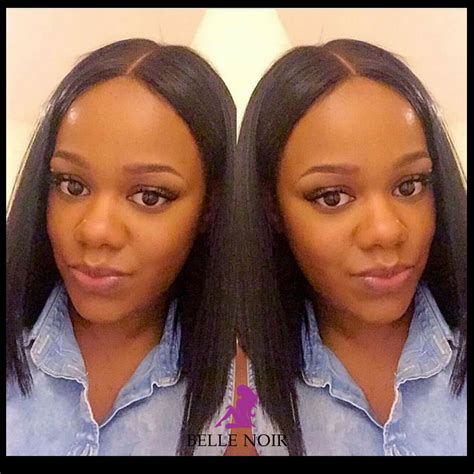 ♥️♥️back To Black She Wears Belle Noir Peruvian Straight Hair In