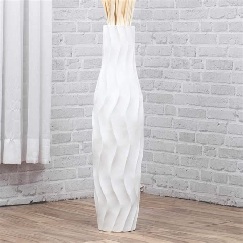 Amazon de Leewadee Große Deko Bodenvase Für Dekozweige Hohe Standvase