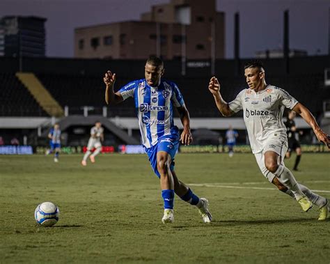 Paysandu Se Imp E Mas Perde Para O Santos E A Amarga A Primeira