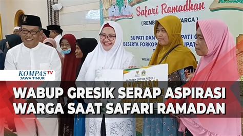 Wakil Bupati Gresik Aminatun Habibah Gelar Safari Ramadan Untuk