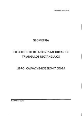 Relaciones Metricas Triangulos PDF