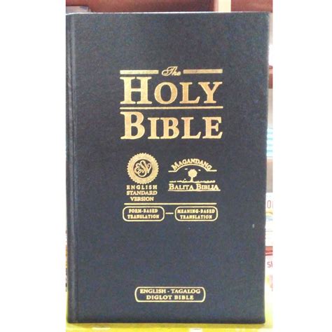 English Standard Version Magandang Balita Biblia ESV MBB Diglot Bible