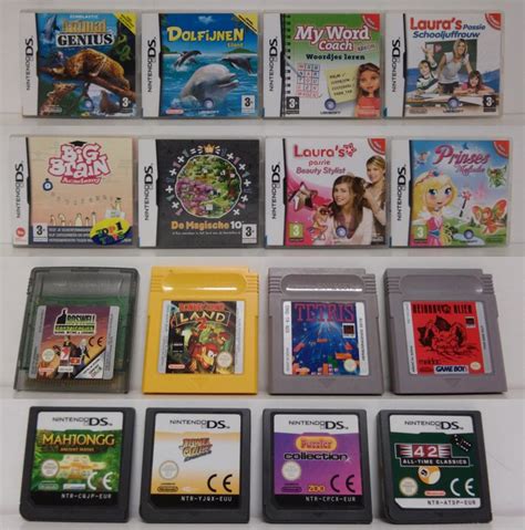 Nintendo - 12 DS games - 3 Gameboy games - 1 Gameboy Color - Catawiki