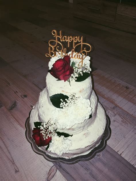 Naked Birthday Cake Cake Naked Cake Birthday Cake