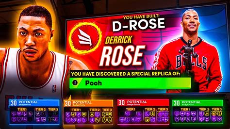 OFFICIAL DERRICK ROSE POOH BUILD In NBA 2K23 RARE EASTER EGG BUILD