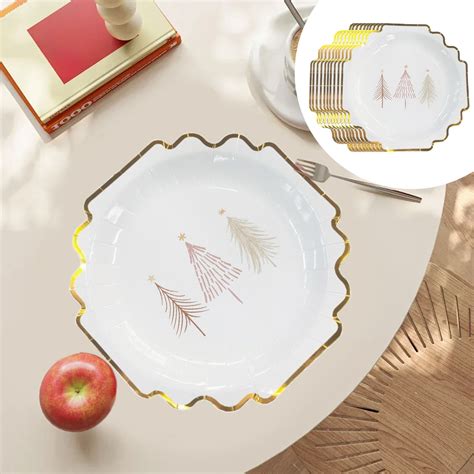 Deals Kcavykas Up To Off Gifts Paper Plates Paper Plates Christmas