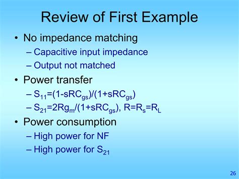 Low noise amplifier | PPT