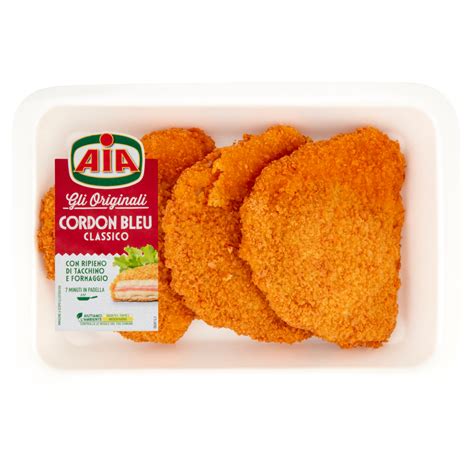 Aia Gli Originali Cordon Bleu Classico Con Ripieno Di Tacchino E