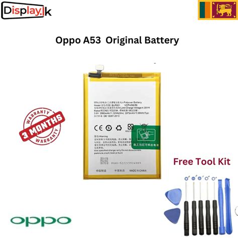 Oppo A Original Battery Blp Display Lk