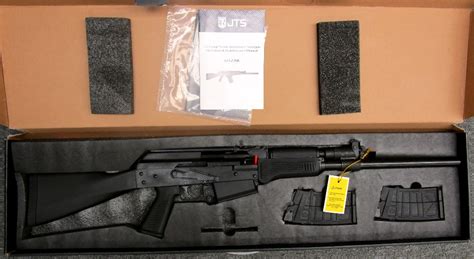 Preowned Never Fired Jts M12ak Semi Automatic Ak Shotgun 12g 3″ 18 7″ Barrel Black Polymer