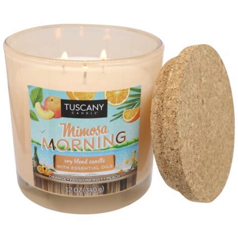 Tuscany Limited Edition Mimosa Morning Scented Jar Candle Ct Frys