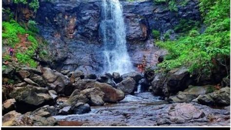 Ganesh Waterfall At Dharampur Mankadbandan Gujurart Best Waterfall