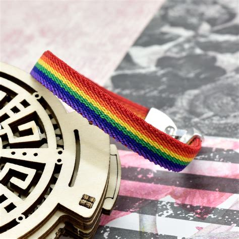 BDM Pulsera Orgullo Gay LGTBI Lesbianas Trans Y Arcoiris Elegir