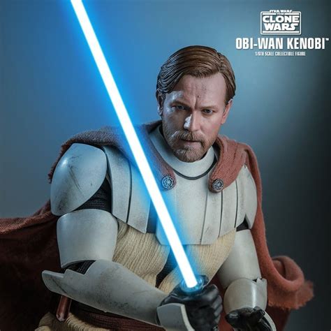 Hot Toys TMS Star Wars The Clone Wars Obi Wan Kenobi Brothers Hobby New Zealand