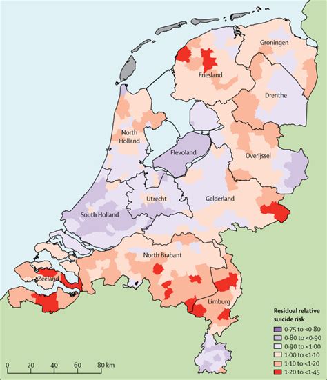 Natural environments and suicide mortality in the Netherlands: a cross