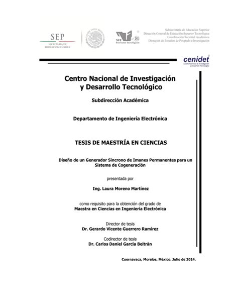 Centro Nacional de Investigación y Desarrollo Tecnológico