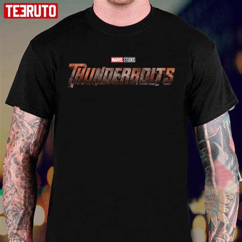 Thunderbolts Marvel Logo Unisex T Shirt Teeruto