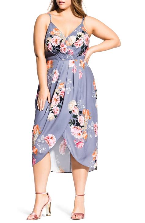 Free Shipping And Returns On City Chic Florence Vintage Rose Print