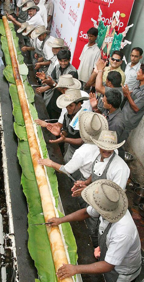 World Longest Dosa Guinness Record at Joseph Heil blog