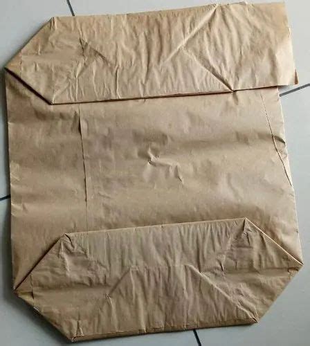 Brown Multiwall Paper Bags For Packaging Capacity Kg At Rs