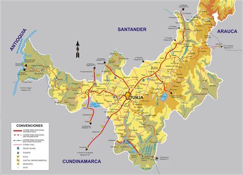 Mapa Para Imprimir De Boyaca Mapa Politico De Boyaca Colombia Igac Images