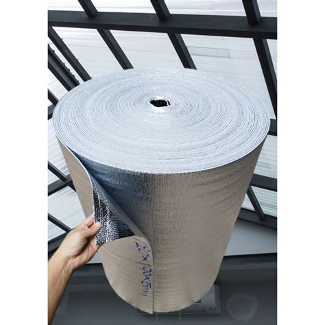 ฉนวนพีอีเคลือบฟอยล์2ด้านหนา5mmกว้าง120cmยาว5 20m Insulation Epe Foam 2 Sides 5mm120cm5 20m