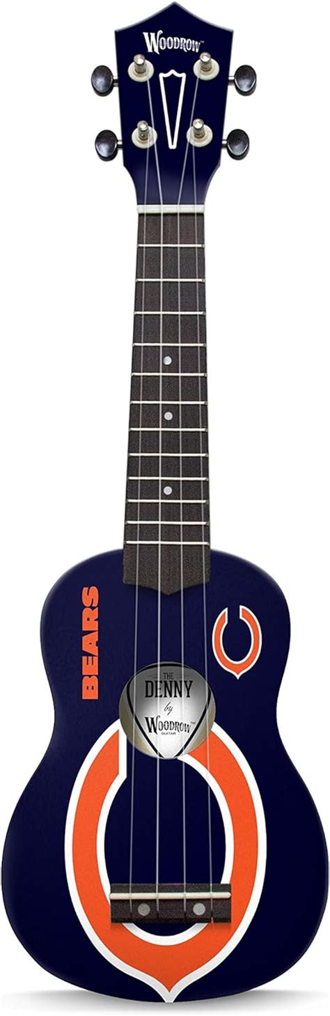 Woodrow Guitar By The Sports Vault Nfl Chicago Bears