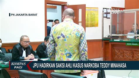 Jadi Saksi Di Sidang Teddy Minahasa Ahwil Loetan Bahas Soal Undercover