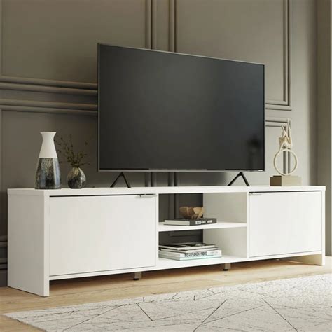 Ripley MUEBLE PARA TV MODERNO JADER BLANCO RYR MUEBLES