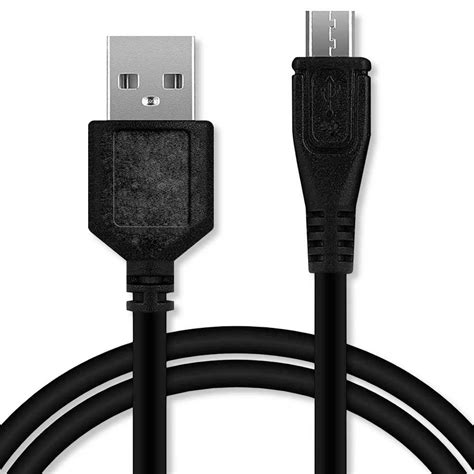 Usb Type A Naar Micro Usb B Pin Kabel Zwart Grandado