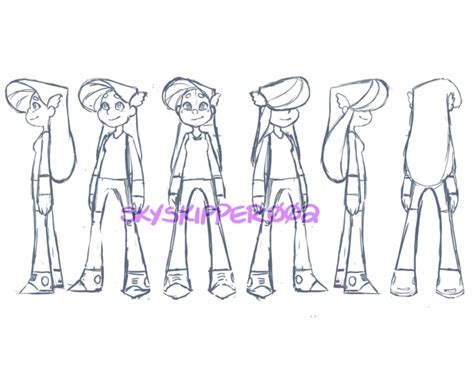 Make Character Turnarounds For Animation By Macosta002