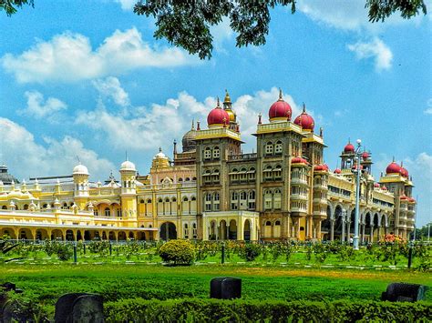 Mysore Palace Colourful Hd Wallpaper Peakpx