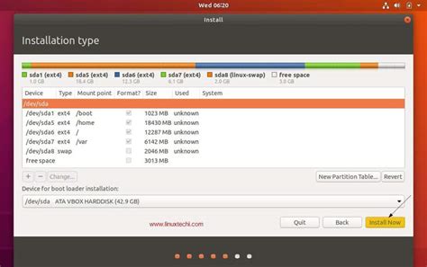 Ubuntu 18.04 LTS Desktop Installation Guide with Screenshots