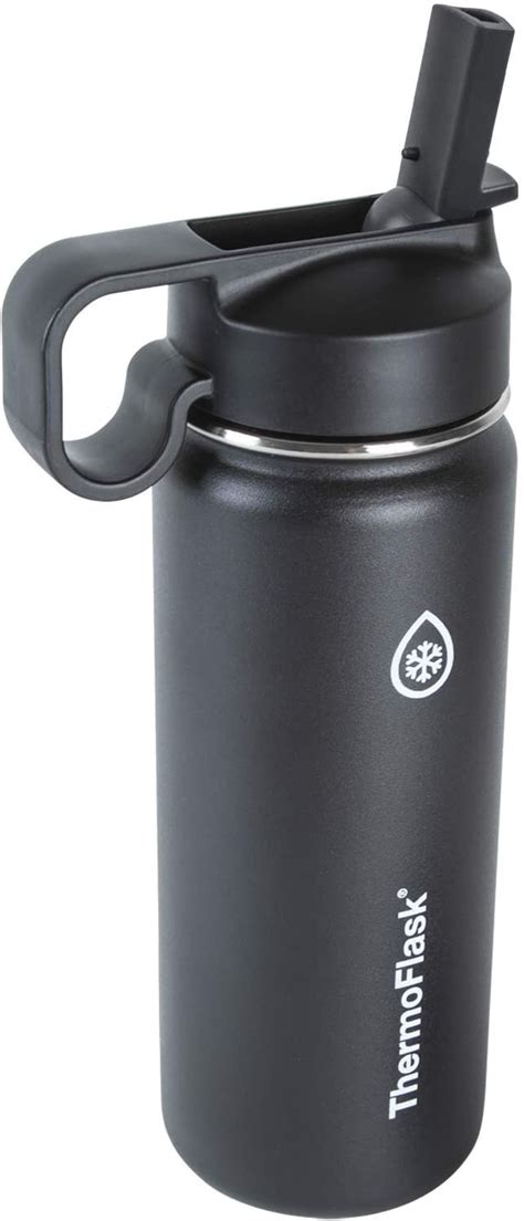 Thermoflask Botella De Agua Aislada Doble De Acero Inoxidable Con Dos