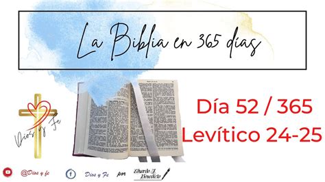 Lectura De La Biblia En D As D A Lev Tico Reto