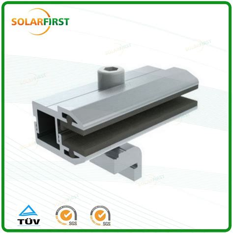 Aluminum Frameless Thin Film Solar Panel End Clamp China Solar Panel