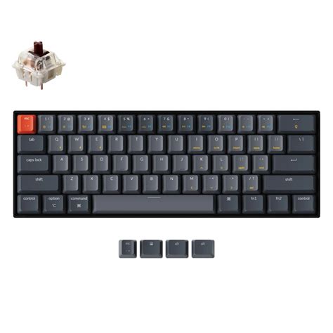 Tastatura Mecanica Gaming Keychron K Hot Swappable Aluminum