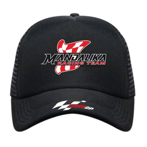 Jual Topi Trucker Jaring Dewasa Mandalika Racing Team Design Sirkuit