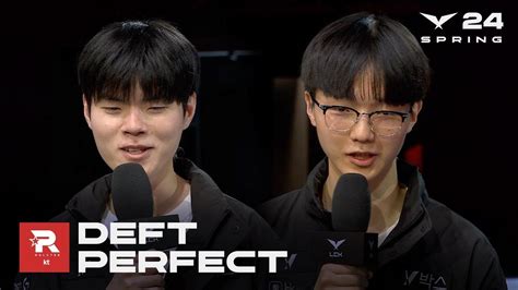 VIETSUB Phỏng Vấn KT Deft PerfecT LCK Mùa Xuân 2024 KT vs FOX