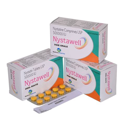 Nystatin Oral Tablets Iu X Treatment Antifungal At Rs