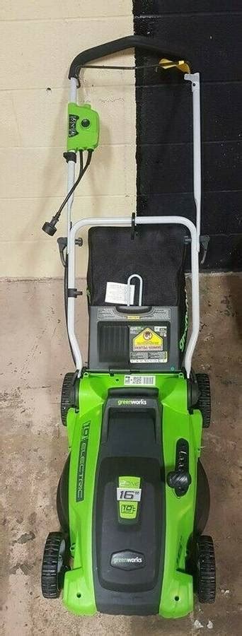 Greenworks 16 Inch 10 Amp Corded Lawn Mower Used Ronmowers