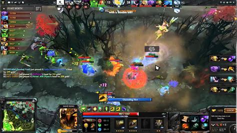 Dota2 Invictus Gaming Vs Evil Geniuses Frankfurt 2014 Youtube