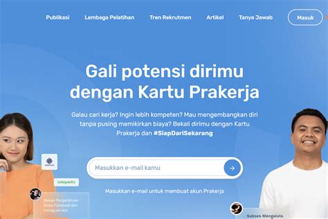 Daftar Kartu Prakerja Gelombang Tahun Lewat Link Ini Kapan