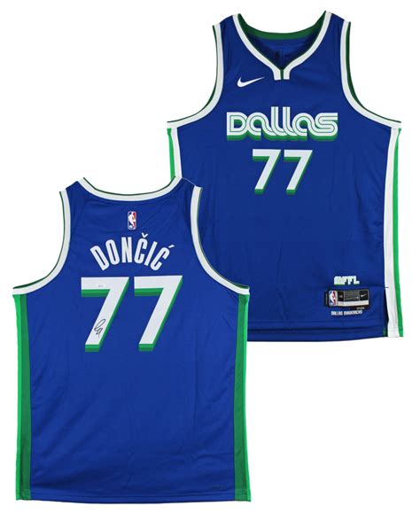 Luka Doncic Signed Mavericks Nike Jersey Jsa Pristine Auction