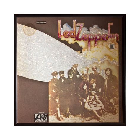 Glittered Led Zeppelin Ii Album Etsy