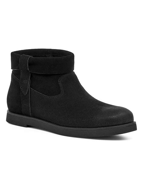 UGG Leren Boots Zwart Goedkoop Kopen Limango